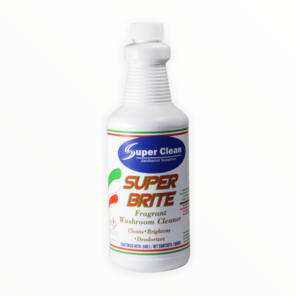 Super Clean Super Brite Fragrant Washroom Cleaner Quart